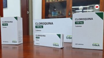 UdeA produce primer lote industrial de cloroquina