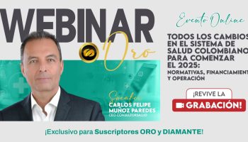 Webinario ORO ¡conoce los principales cambios sectoriales al inicio del 2025!