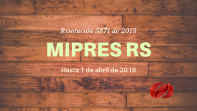 MIPRES RS nuevo plazo hasta abril de 2019 - Resolucion 5871 de 2018 - Consultorsalud