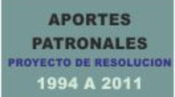 Saneamiento Aportes Patronales