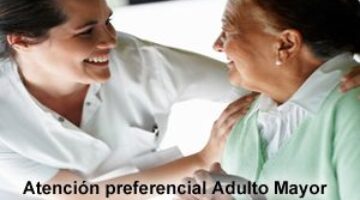 Atención preferencial Adulto Mayor
