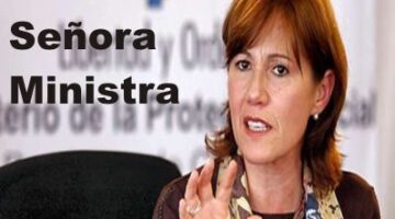 Bienvenida Señora Ministra