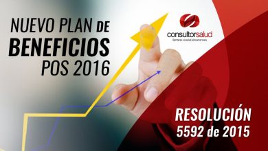 Resolucion 5592 de 2015 Nuevo Plan Obligatorio de Salud POS 2016