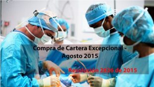 Compra de cartera excepcional – Resolución 2826 de 2015