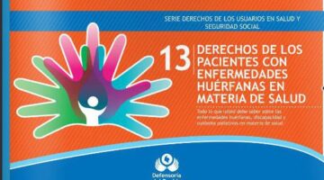 Cartilla ‘Derechos de los pacientes con enfermedades huérfanas’