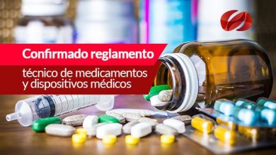 Confirmado Reglamento técnico de medicamentos y dispositivos médicos