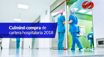 Culminó compra de cartera hospitalaria 2018