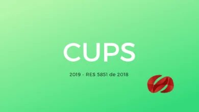 CUPS 2019 - Códigos Únicos de Procedimientos en Salud - Resolución 5851 de 2018