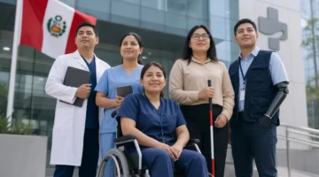 El Ministerio de Salud de Perú reporta que 1,22 % de su personal son personas con discapacidad en septiembre de 2026