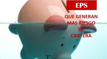 EPS con mayor riesgo de generar Cartera - Incumplimiento Decreto 2702 de 2014