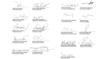 Exministros y exviceministros de salud instan a la Comisión VII de Senado a votar sobre las ponencias radicadas y proponen la convocatoria a una mesa amplia de concertación