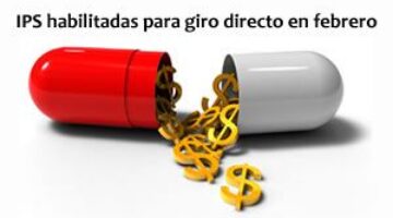 IPS habilitadas para giro directo en febrero