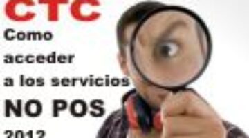 CTC y Junta Tecnica para servicios NO POS