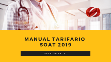 Manual Tarifario SOAT 2019 - facturación de servicios de salud