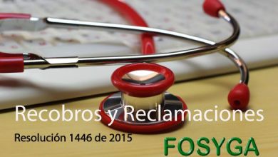Resolución 1446 de 2015 - Recobros y Reclamaciones al FOSYGA