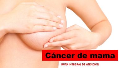Ruta Integral de Atención para el Cáncer de mama – RIAS Cáncer de mama