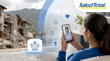 Salud Total EPS activa canal digital tras cierre de sedes por terremoto en el occidente del país
