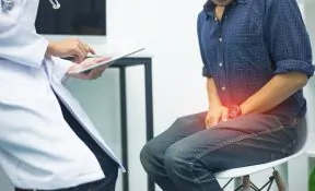Male,Health,Concepts.,The,Young,Man,With,Pain,Consulted,A