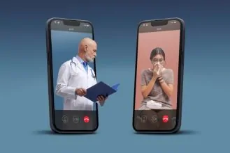Online,Doctor,Taking,Care,Of,A,Patient,With,Cold,And