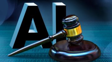 Judicial,Gavel,And,Ai,Symbol.,Jurisprudence,And,Ban,Artificial,Intelligence