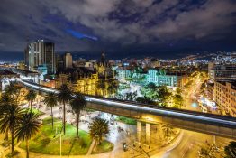 Plaza,Botero,Square,And,Downtown,Medellin,At,Dusk,In,Medellin,