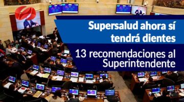 Supersalud ahora si tendrá dientes – 13 recomendaciones al Superintendente