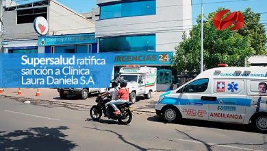 Supersalud  ratifica sanción a Clínica Laura Daniela S.A