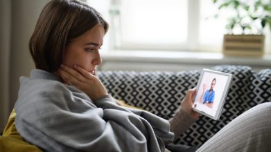 telesalud segura eficaz pacientes psiquiatria