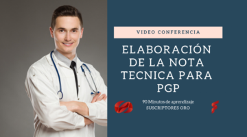 Vídeo Conferencia construcción Nota Técnica y PGP - 90 minutos